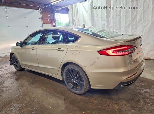 3FA6P0T97KR145125 2019 FORD FUSION Cream Հետևի ձախ