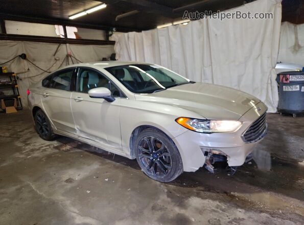 3FA6P0T97KR145125 2019 FORD FUSION Cream Առջևի աջ