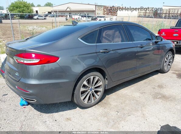 3FA6P0T97LR145868 2020 FORD FUSION Серый Задняя правая четверть