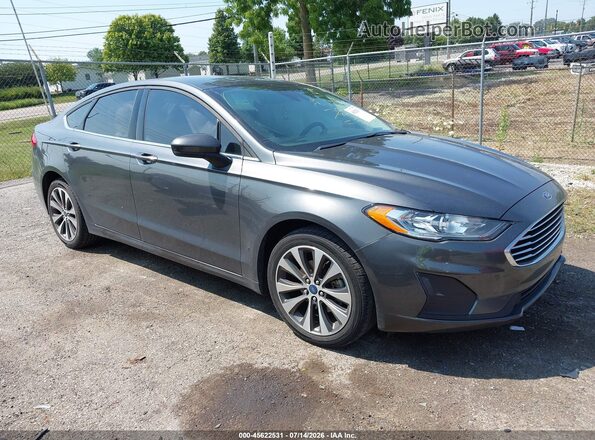 3FA6P0T97LR145868 2020 FORD FUSION Серый Вид задней части салона