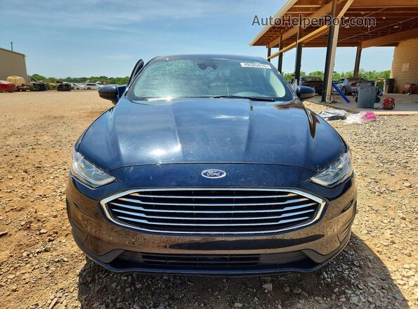 3FA6P0T97LR146986 2020 FORD FUSION Blue წინა ხედი