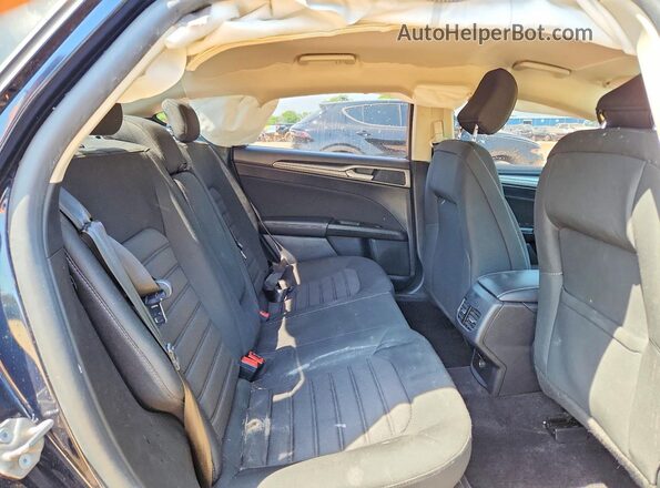 3FA6P0T97LR146986 2020 FORD FUSION Blue უკანა სავარძლების ხედი