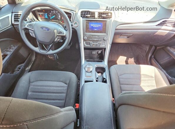 3FA6P0T97LR146986 2020 FORD FUSION Blue წინა პანელის ხედი