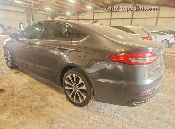 3FA6P0T98KR252944 2019 FORD FUSION Gray Tył lewy