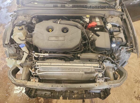 3FA6P0T98KR252944 2019 FORD FUSION Gray Widok wnętrza z tyłu