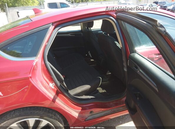 3FA6P0T98LR267459 2020 FORD FUSION Burgundy Vista de la etiqueta del VIN