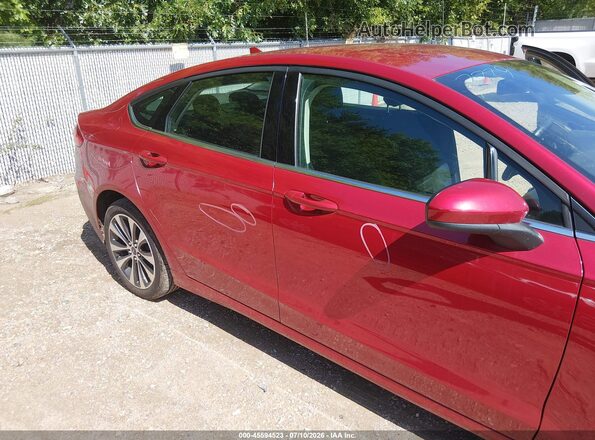 3FA6P0T98LR267459 2020 FORD FUSION Burgundy 