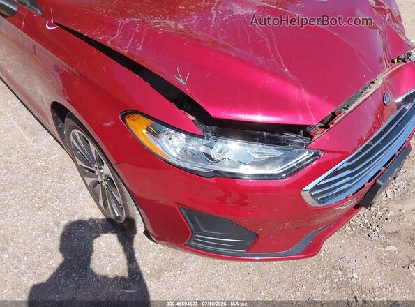 3FA6P0T98LR267459 2020 FORD FUSION Burgundy 