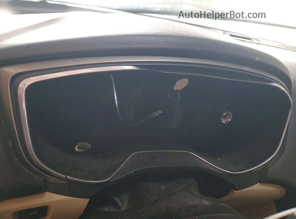 3FA6P0T99GR309854 2016 FORD FUSION Red Вид щитка приладів