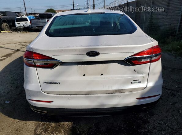 3FA6P0T99LR114721 2020 FORD FUSION White Widok z tyłu
