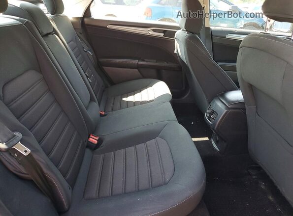 3FA6P0T99LR198443 2020 FORD FUSION Blue Вид задніх сидінь
