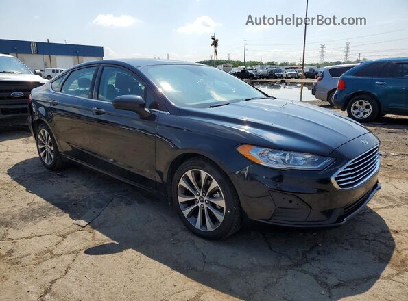 3FA6P0T99LR198443 2020 FORD FUSION Blue Передня права чверть