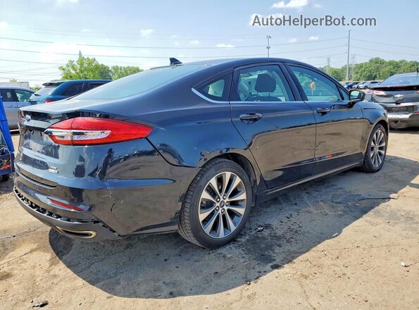 3FA6P0T99LR198443 2020 FORD FUSION Blue Задня права чверть