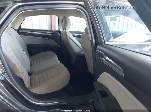 3FA6P0UU0JR235735 2018 FORD FUSION HYBRID Gray VIN կոդի պիտակի տեսք