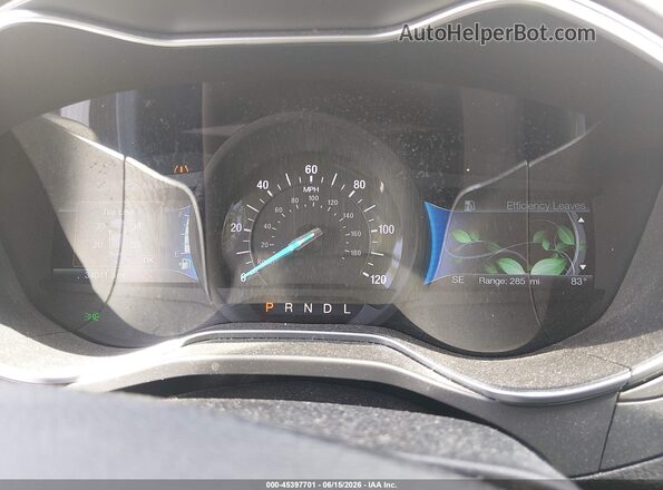 3FA6P0UU0JR235928 2018 FORD FUSION HYBRID Silver Vista de los asientos traseros