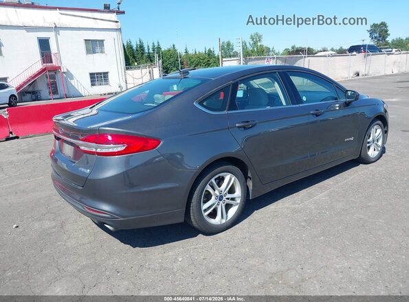 3FA6P0UU1JR141881 2018 FORD FUSION HYBRID Silver Հետևի աջ