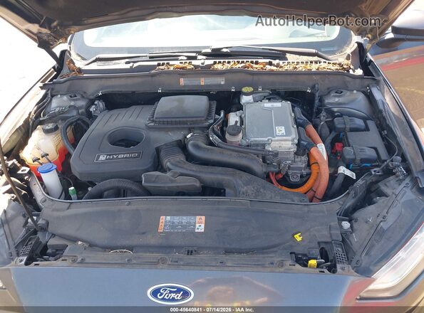 3FA6P0UU1JR141881 2018 FORD FUSION HYBRID Silver Հետևի տեսք