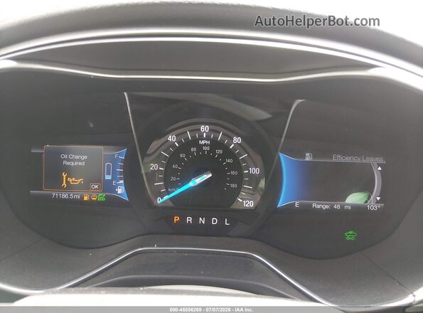 3FA6P0UU1JR142254 2018 FORD FUSION HYBRID Серый Вид задних сидений