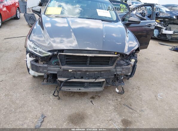 3FA6P0UU1JR142254 2018 FORD FUSION HYBRID Серый Вид спереди