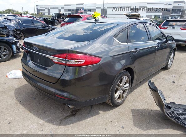 3FA6P0UU1JR142254 2018 FORD FUSION HYBRID Серый Задняя правая четверть