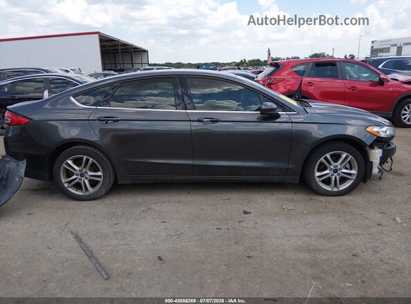 3FA6P0UU1JR142254 2018 FORD FUSION HYBRID Серый Панорамный вид салона 360°