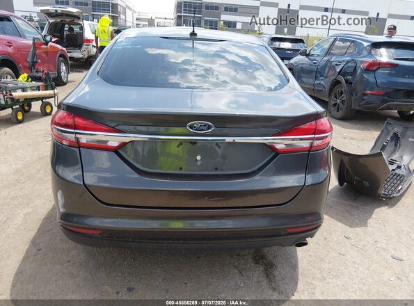 3FA6P0UU1JR142254 2018 FORD FUSION HYBRID Серый 