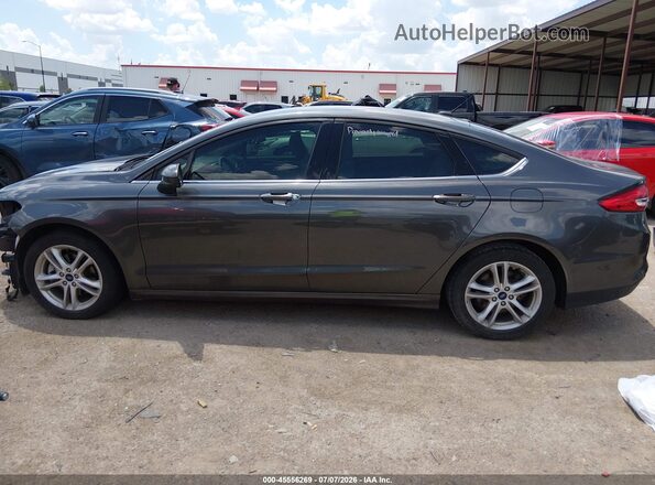 3FA6P0UU1JR142254 2018 FORD FUSION HYBRID Серый 