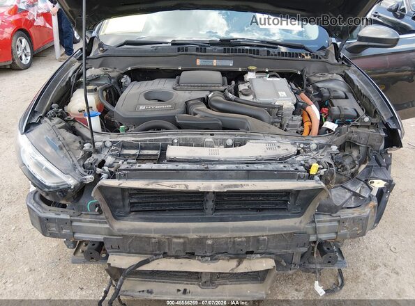 3FA6P0UU1JR142254 2018 FORD FUSION HYBRID Серый Вид сзади