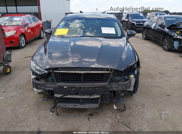 3FA6P0UU1JR142254 2018 FORD FUSION HYBRID Серый Вид задней части салона