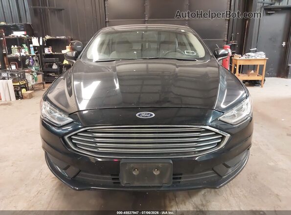 3FA6P0UU1JR254309 2018 FORD FUSION HYBRID Black 