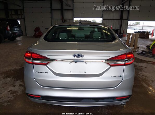 3FA6P0UU1JR278903 2018 FORD FUSION HYBRID Silver 