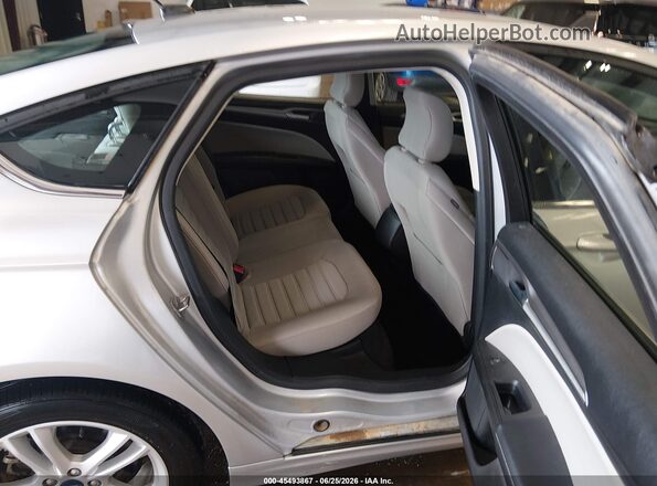 3FA6P0UU1JR278903 2018 FORD FUSION HYBRID Silver Widok naklejki z numerem VIN