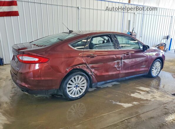 3FA6P0UU2GR379537 2016 FORD FUSION Burgundy უკანა მარჯვენა