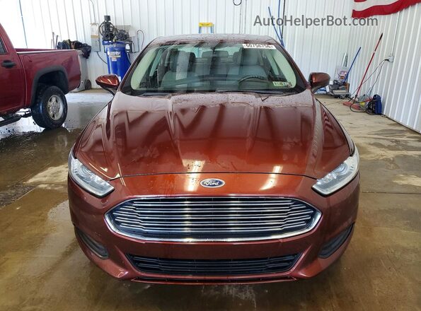 3FA6P0UU2GR379537 2016 FORD FUSION Burgundy წინა ხედი