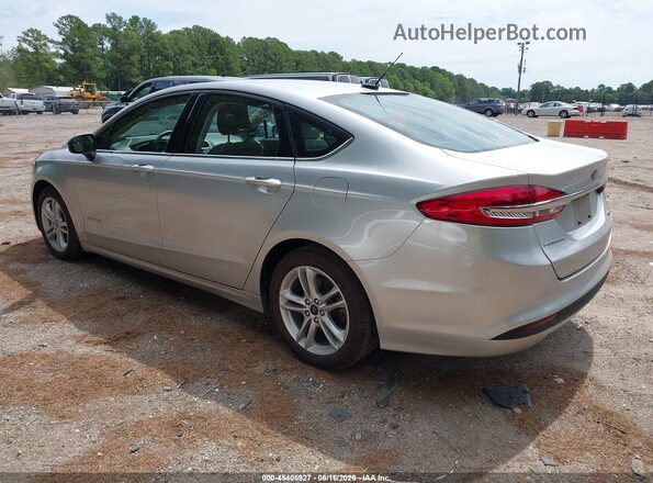 3FA6P0UU2JR100109 2018 FORD FUSION HYBRID Silver Հետևի ձախ