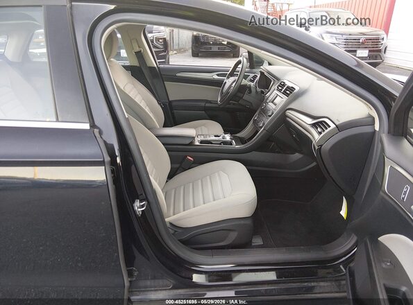 3FA6P0UU2JR198395 2018 FORD FUSION HYBRID Black Vista interior delantera