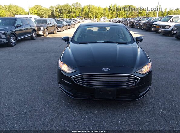 3FA6P0UU2JR198395 2018 FORD FUSION HYBRID Black Vista del cuadro de instrumentos