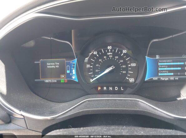 3FA6P0UU2JR209444 2018 FORD FUSION HYBRID Gold Հետևի նստատեղերի տեսք