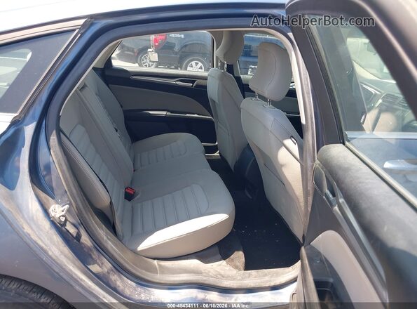 3FA6P0UU2JR235770 2018 FORD FUSION HYBRID Blue Widok naklejki z numerem VIN
