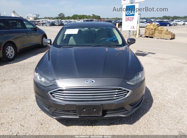 3FA6P0UU2JR243609 2018 FORD FUSION HYBRID Gray სალონის 360-გრადუსიანი ხედი