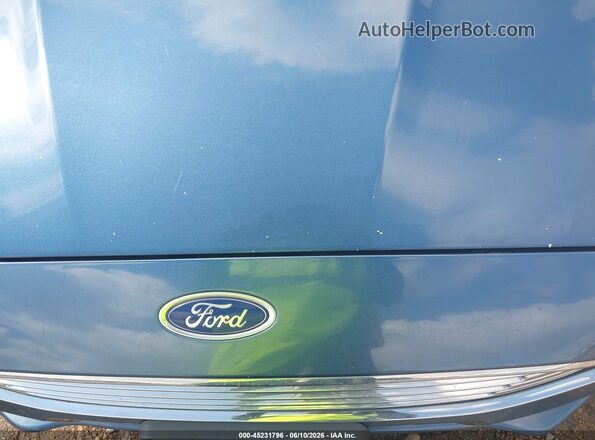 3FA6P0UU2JR273676 2018 FORD FUSION HYBRID Blue Rear interior view
