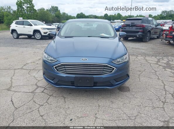 3FA6P0UU2JR278778 2018 FORD FUSION HYBRID Blue 