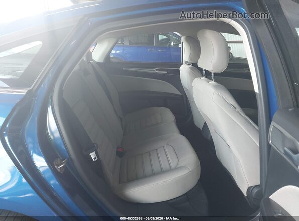 3FA6P0UU2JR281938 2018 FORD FUSION HYBRID Blue VIN sticker view