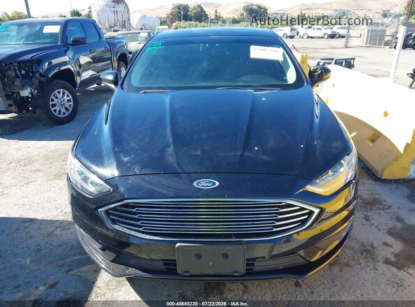 3FA6P0UU3HR196651 2017 FORD FUSION HYBRID Черный Вид щитка приборов