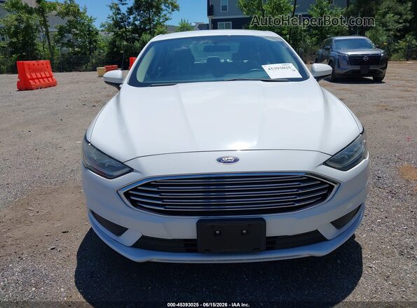 3FA6P0UU3JR101026 2018 FORD FUSION HYBRID White Դիմացի տեսք