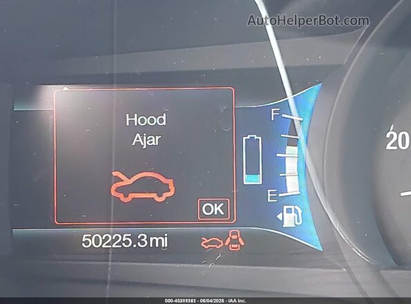 3FA6P0UU3JR122989 2018 FORD FUSION HYBRID Blue 