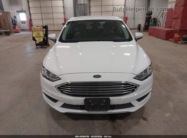 3FA6P0UU3JR123012 2018 FORD FUSION HYBRID White Սարքավորումների վահանակի տեսք