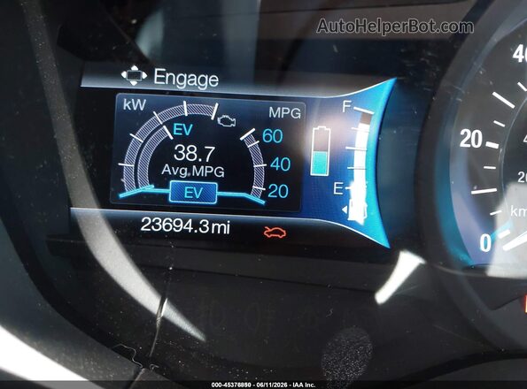 3FA6P0UU3JR209467 2018 FORD FUSION HYBRID Blue 