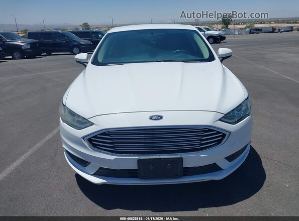 3FA6P0UU3JR212742 2018 FORD FUSION HYBRID White Widok z przodu