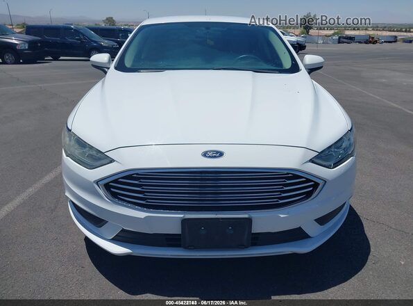 3FA6P0UU3JR212742 2018 FORD FUSION HYBRID White 